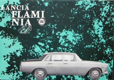 Lancia Flamina Berlina Modelprogram 1965 Carbrochure (2672)
